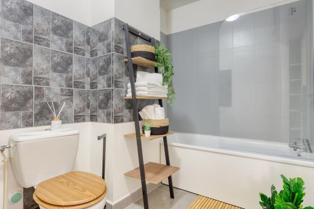 Super Appartement Cosy-Jacuzzi Proche De Paris Rosny-sous-Bois Dış mekan fotoğraf